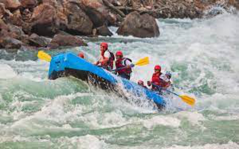 Rafting on Ganga River