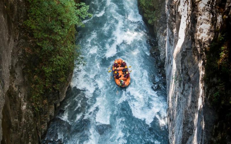 Rafting on Ganga River